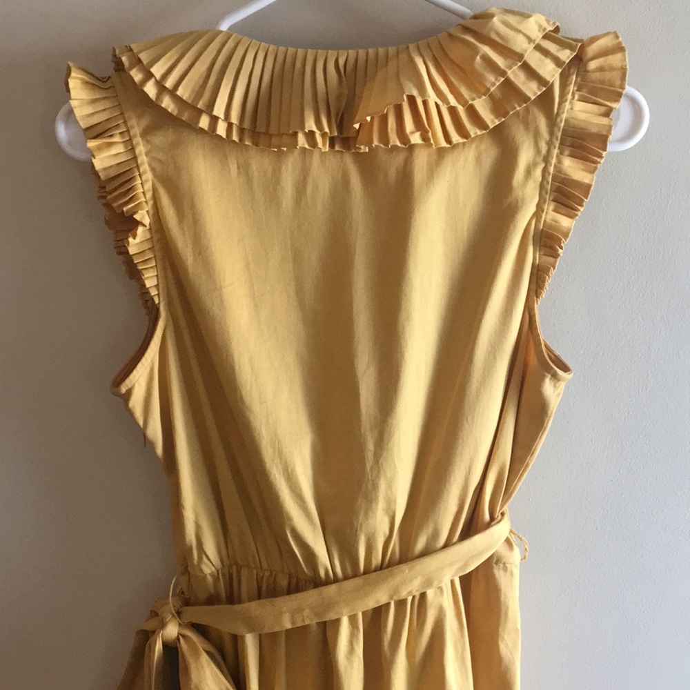 Max and Cleo Pleated Ruffle faux wrap Dress - Picture 6 of 6